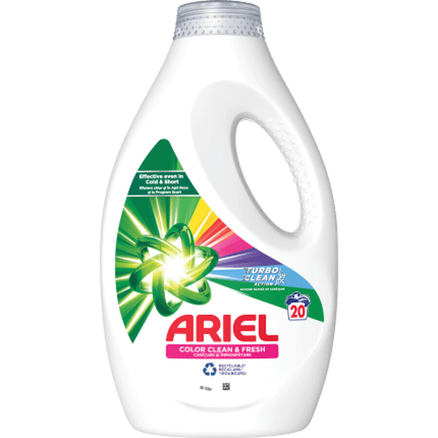 Détergent colorant liquide Ariel 20 lavages, 1 l