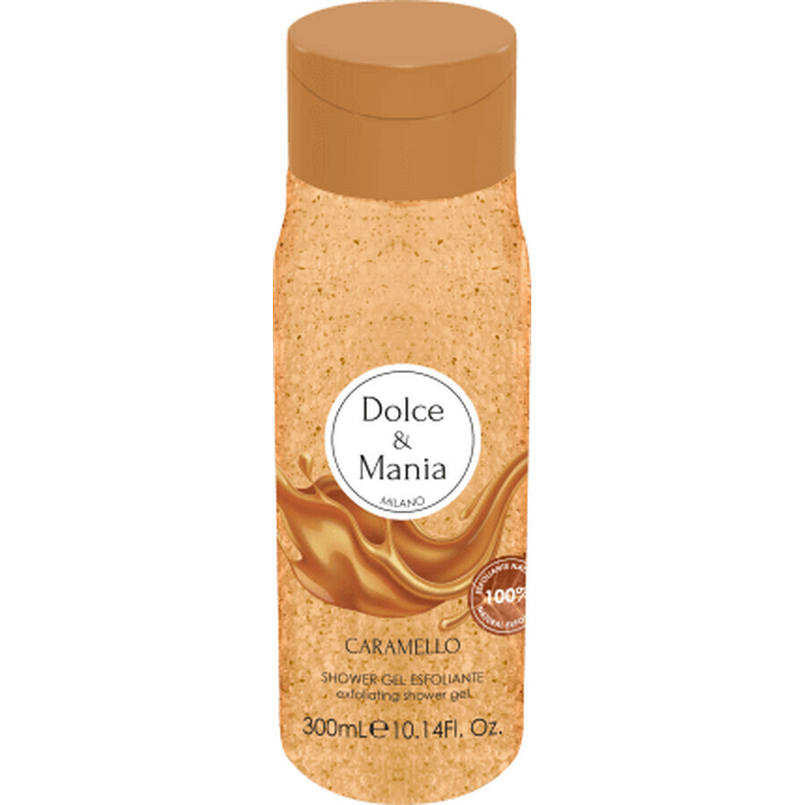 Dolce&Mania Gel de duș scrub CARAMELLO, 300 ml