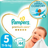 Pampers Premium Care luier nummer 5, 11-16kg, 44 stuks