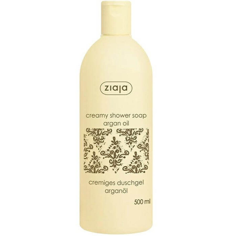 Gel douche crémeux à l'huile d'argan, 500 ml, Ziaja