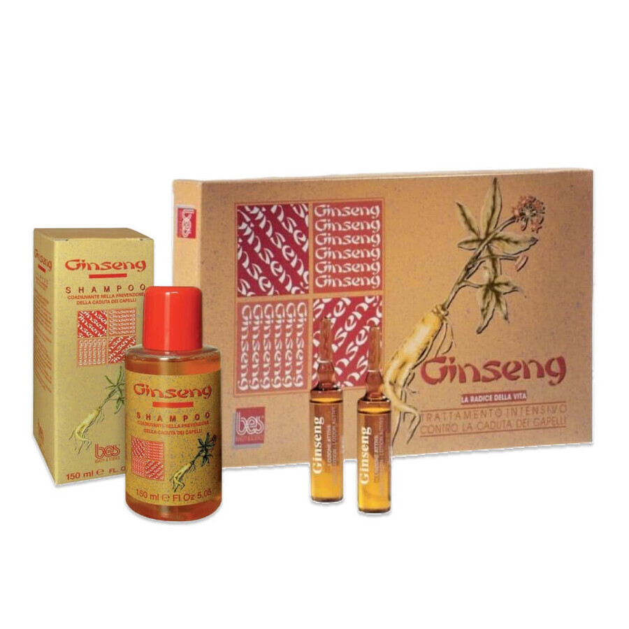 Hair Anti-ageing Package 12 vials + Shampoo 150 ml, Bes Beauty &amp; Science