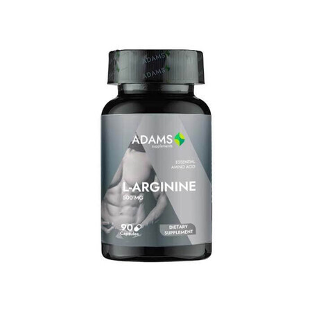 L-Arginine 500 mg 90 gélules Adams Vision