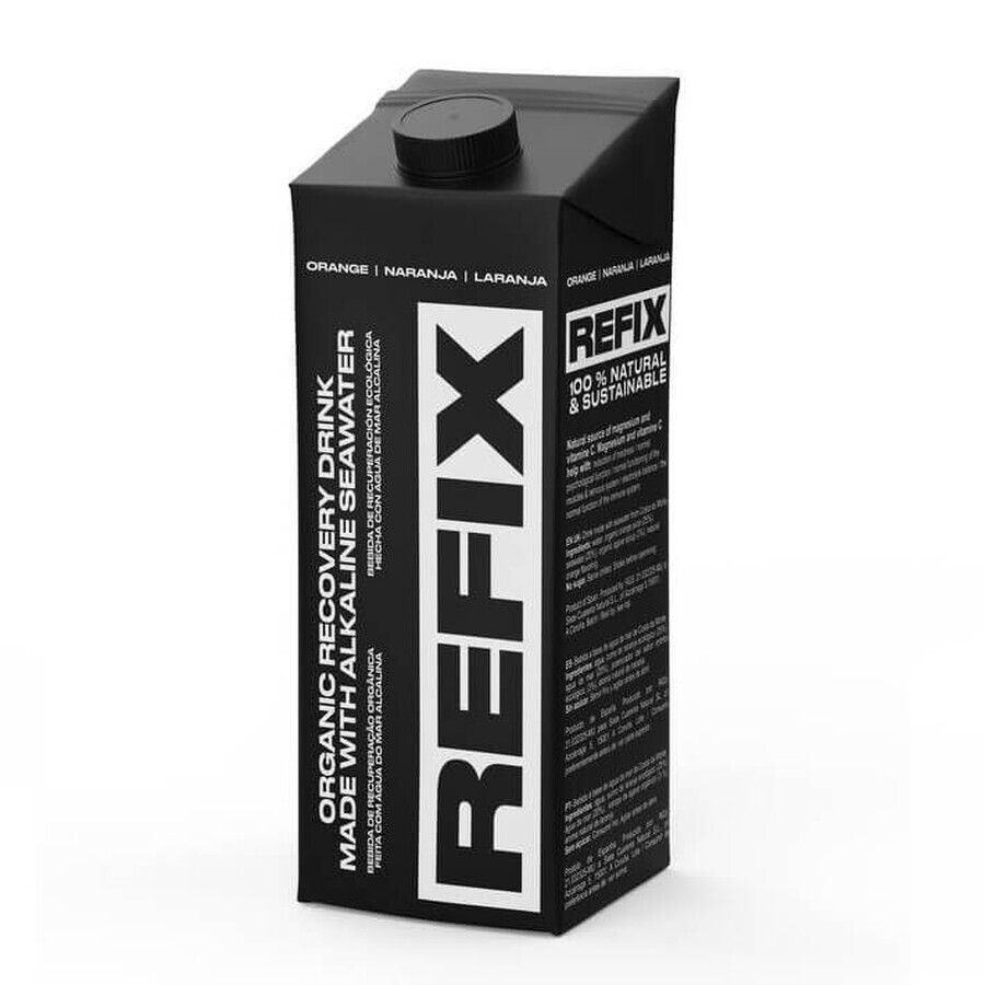 Bevanda di recupero biologica al gusto di arancia, 250 ml, Refix