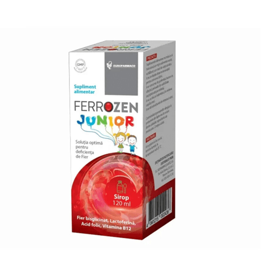Ferrozen Junior Siroop, 120 ml, Eurofarmaco