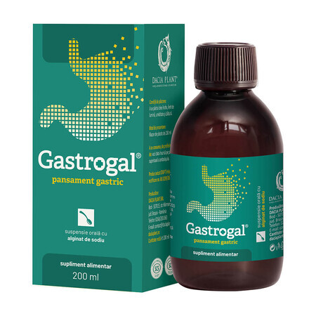 Gastrogal orale suspensie, 200 ml, Dacia Plant