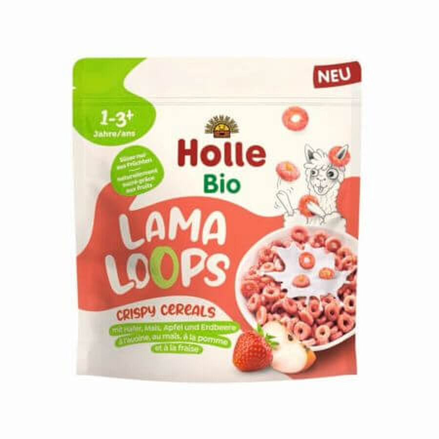 Bio Knuspermüsli Lama Loops, + 1 Jahr, 125 g, Holle