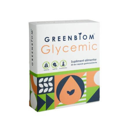 Glykämisch, 30 Kapseln, Greenbiom