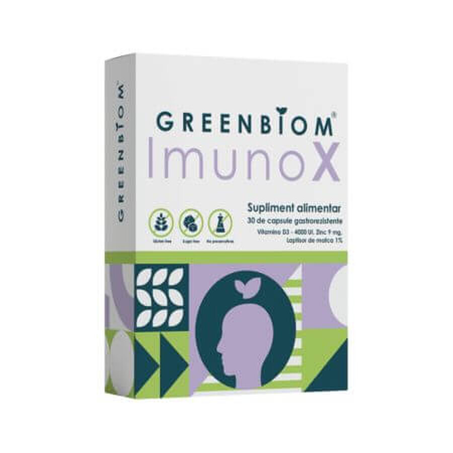 Imuno X, 30 capsules, Greenbiom