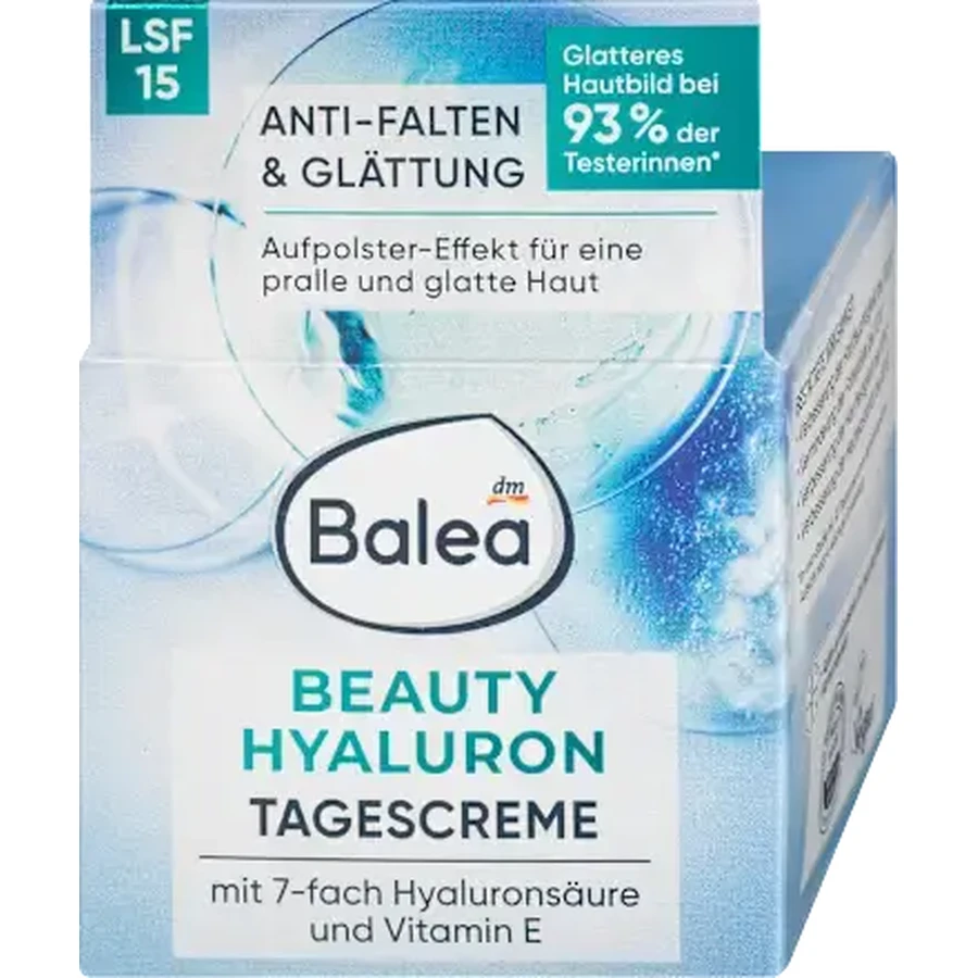 Balea Crema da giorno idratante con SPF15, 50 ml