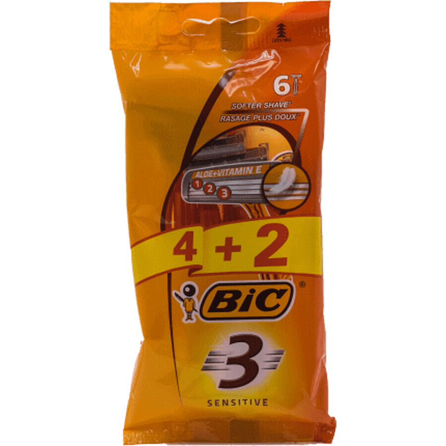 BIC Rasierer, 6 Stück