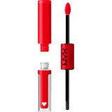 Nyx Professional MakeUp Shine Loud Pro Pigment lippenstift 17 Rebel In Rood, 1 st