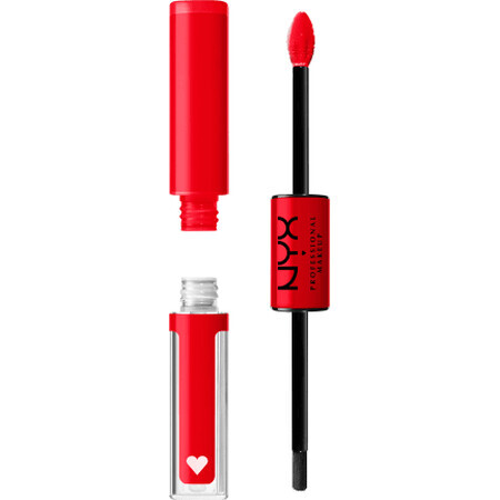 Nyx Professional MakeUp Shine Loud Pro Pigment lippenstift 17 Rebel In Rood, 1 st