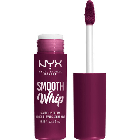 Nyx Professional MakeUp Smooth Whip Matte lippenstift 11 Berry-lakens, 4 ml