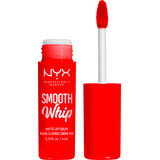 Nyx Professional MakeUp Smooth Whip Rouge à lèvres mat 12 Glaçage sur le dessus, 4 ml