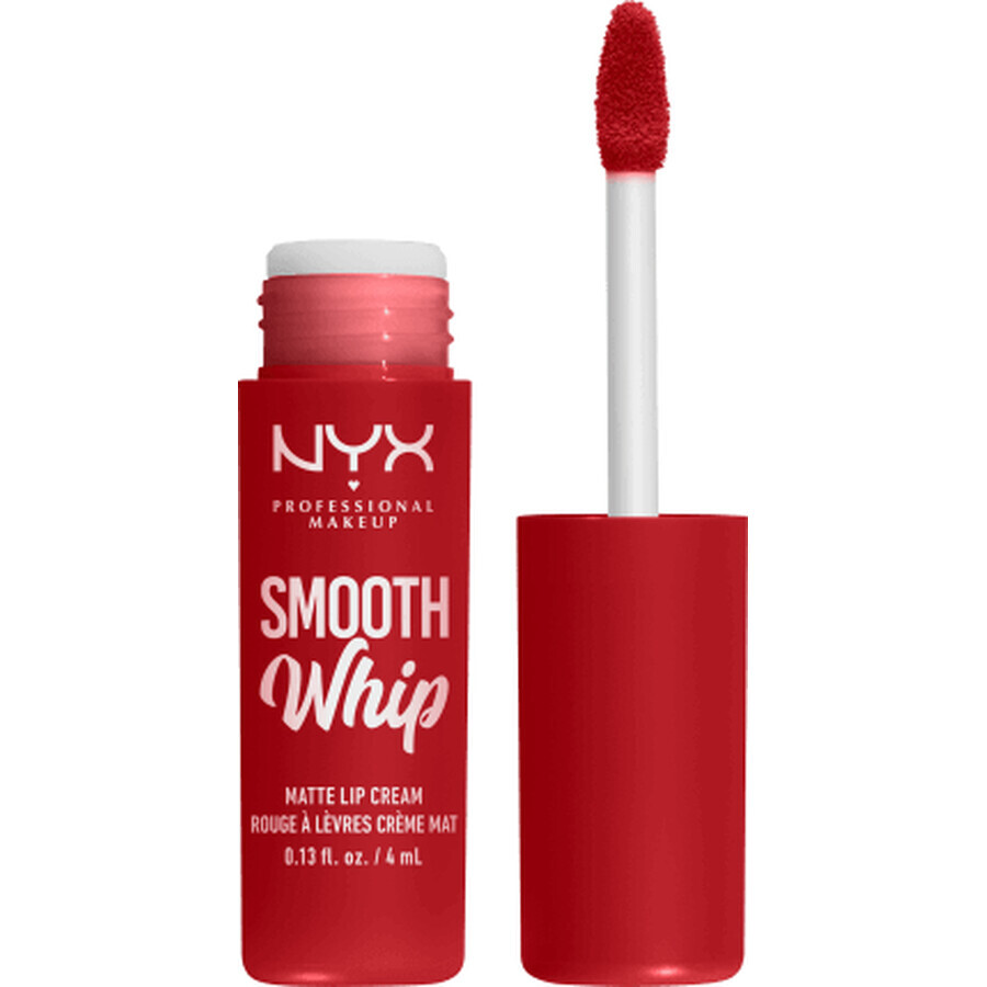 Nyx Professional MakeUp Smooth Whip Rouge à lèvres mat 14 Robe velours, 4 ml