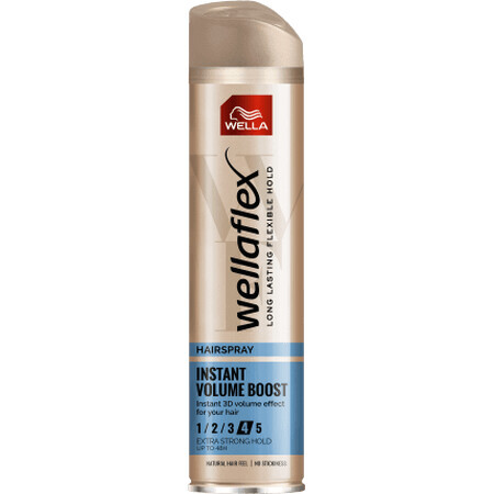 Wellaflex Fissativo Volume istantaneo Boost 4/5, 250 ml