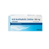 Acetylsalicylic acid, 500 mg, 20 tablets, Zentiva