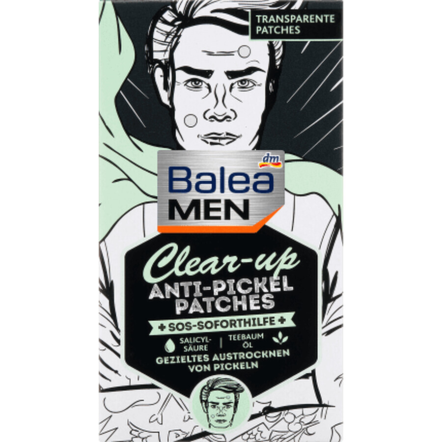 Balea MEN Cerotti antipidocchi, 36 pezzi