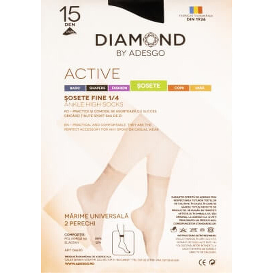 Diamond actieve damessokken gazelle maat 1/4, 1 stuk