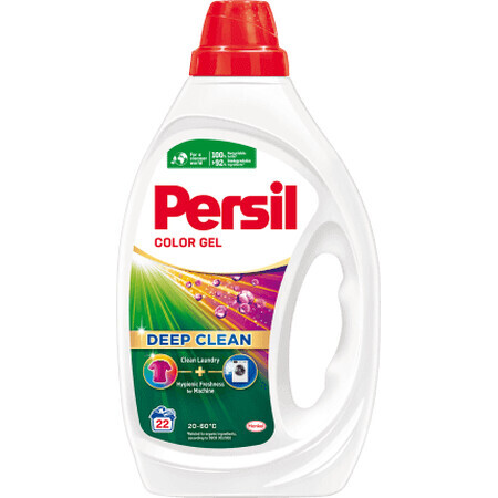 Persil Flüssigwaschmittel Farbe 22 Wäschen, 990 ml