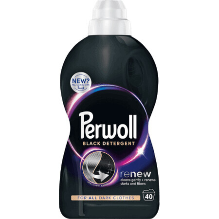 Perwoll Flüssigwaschmittel schwarz 40 Wäschen, 2 l