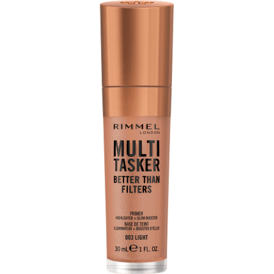 Rimmel London Multi-Tasker Better Than Filters Base de maquillage Light Medium, 1 pc