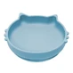 Kitty II siliconen kom, 6 maanden+, Aqua Blauw, Appekids