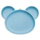 Silikonowy talerzyk z przyssawką Panda, 6 miesięcy+, Aqua Blue, Appekids