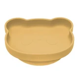 Assiette en silicone avec ventouse Le Petit Ours, 6 mois+, Miel, Appekids