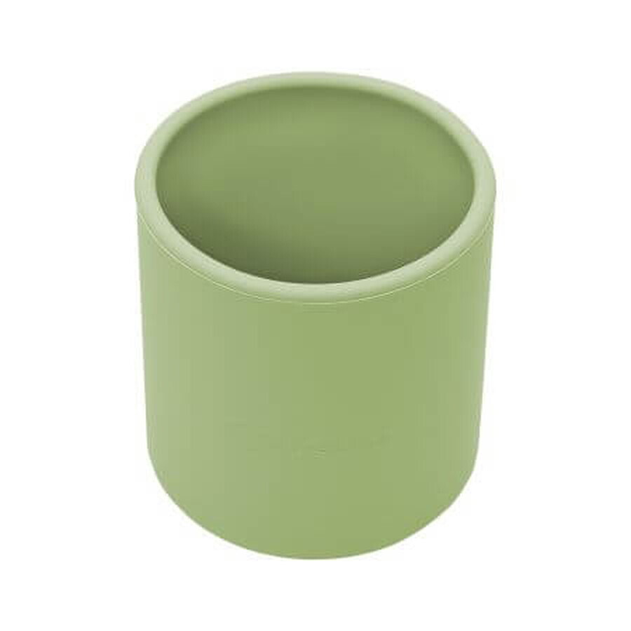 Gobelet en silicone, 6 mois et +, Raw Green, Appekids