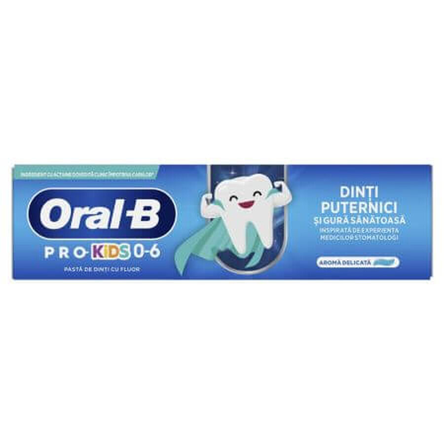 Pro Kids Tandpasta 0-6, 50 ml, Oral B