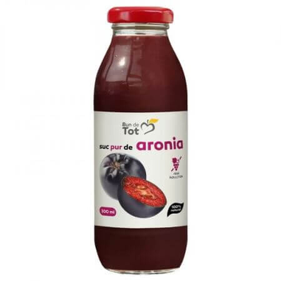Aronia sap zonder zoetstoffen Bun de Tot, 300 ml, Dacia Plant