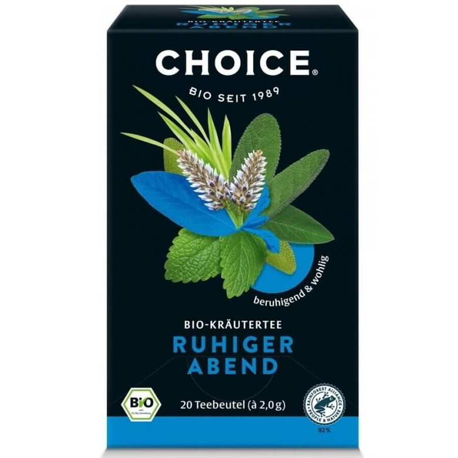 Tisane bio Tranquillité Choix du soir, 20 sachets, Yogi Tea