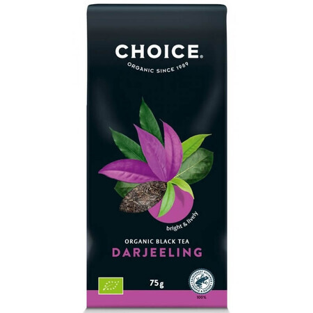 Darjeeling Choice biologische zwarte thee, 75 g, Yogi Tea