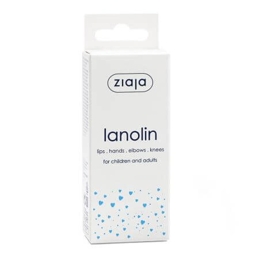 Lanolina pentru buze Lip Care, 10 g, Ziaja