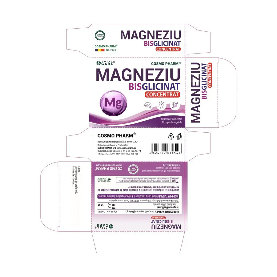 Magnesiumbisglycinaat, Cosmopharm