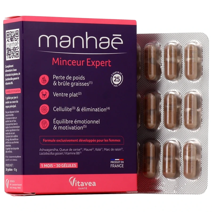 Slimming Expert, 30 vegetarian capsules, Manhae
