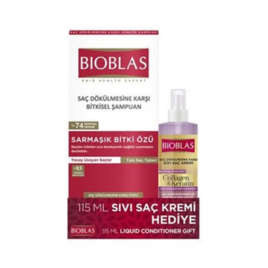 Efeu + Phytosterol Shampoo gegen Haarausfall, 360 ml, Bioblas