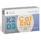 Voedingssupplement K2+ D3+ Calcium, 30 tabletten, Remedia Laboratories
