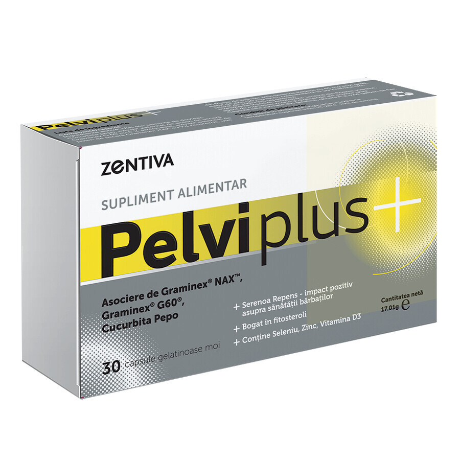 Voedingssupplement Pelviplus, 30 capsules, Zentiva