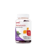 Melatonin 5 mg Gummies with Natural Blackberry Flavor, 60 gummies, GNC