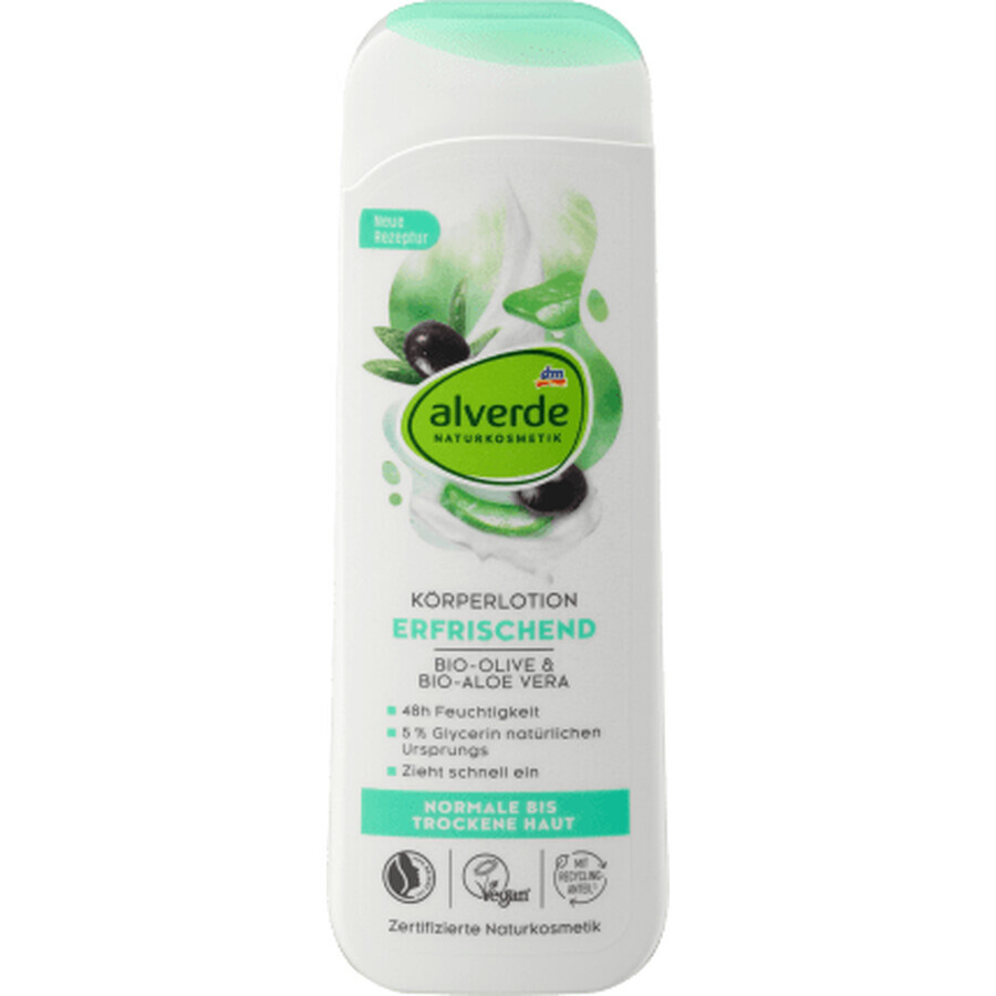 Alverde Naturkosmetik Erfrischende Körperlotion, 250 ml