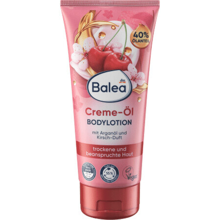 Balea Lotion pour le corps aux cerises, 200 ml