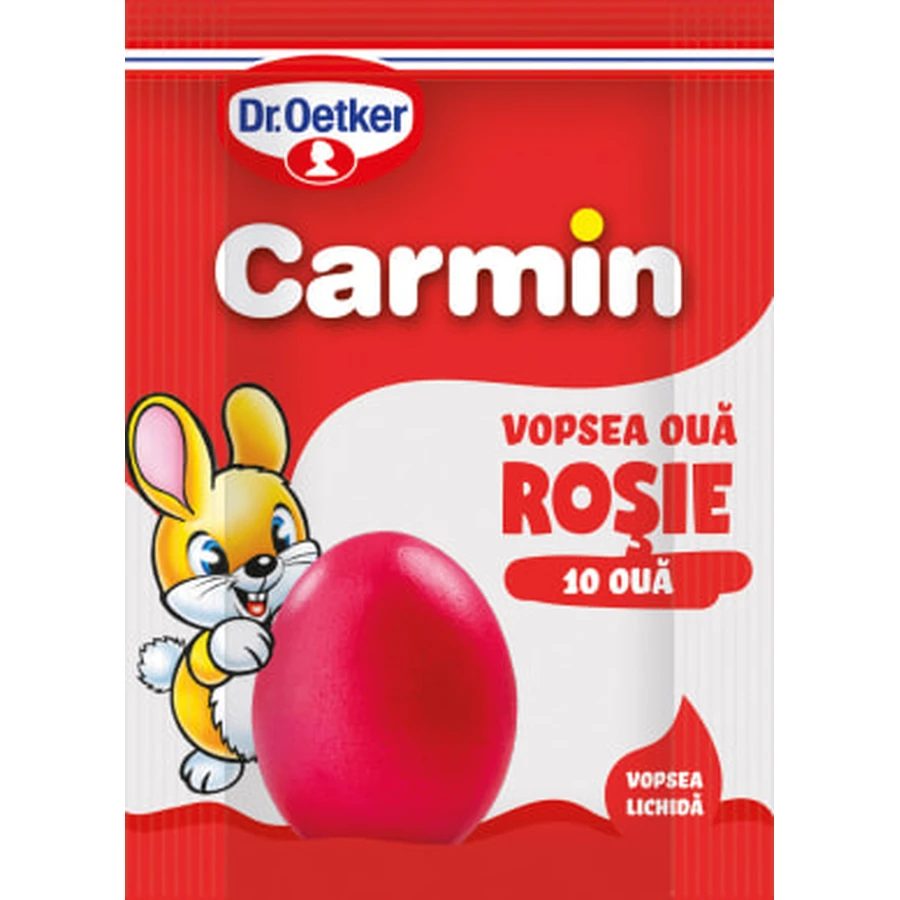 Dr Oetker Pintura Huevo Rojo, 5 g