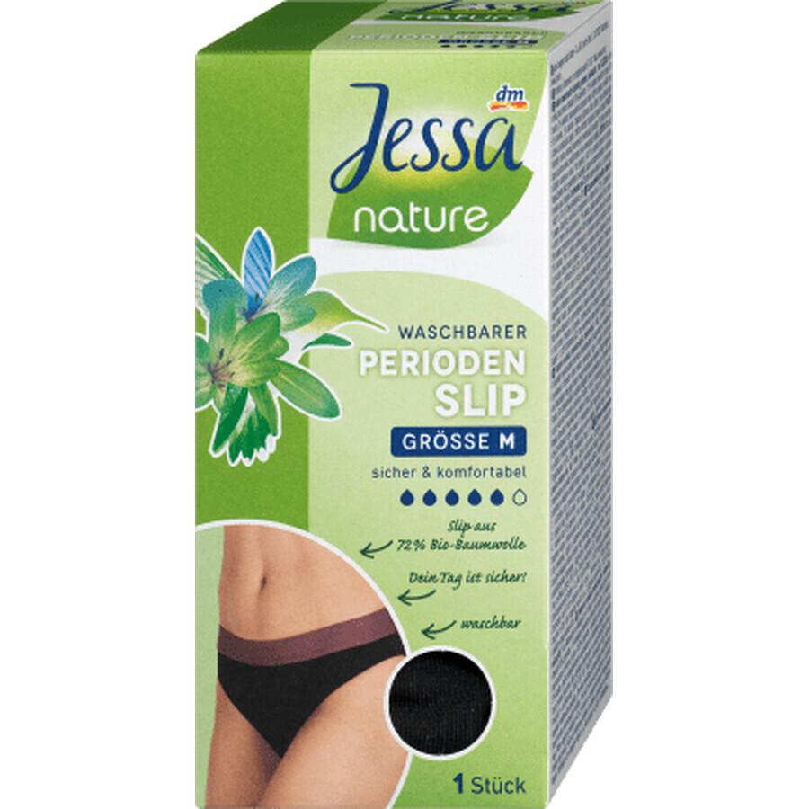 Jessa nature wasbare menstruatiepanty maat M, 1 stuk