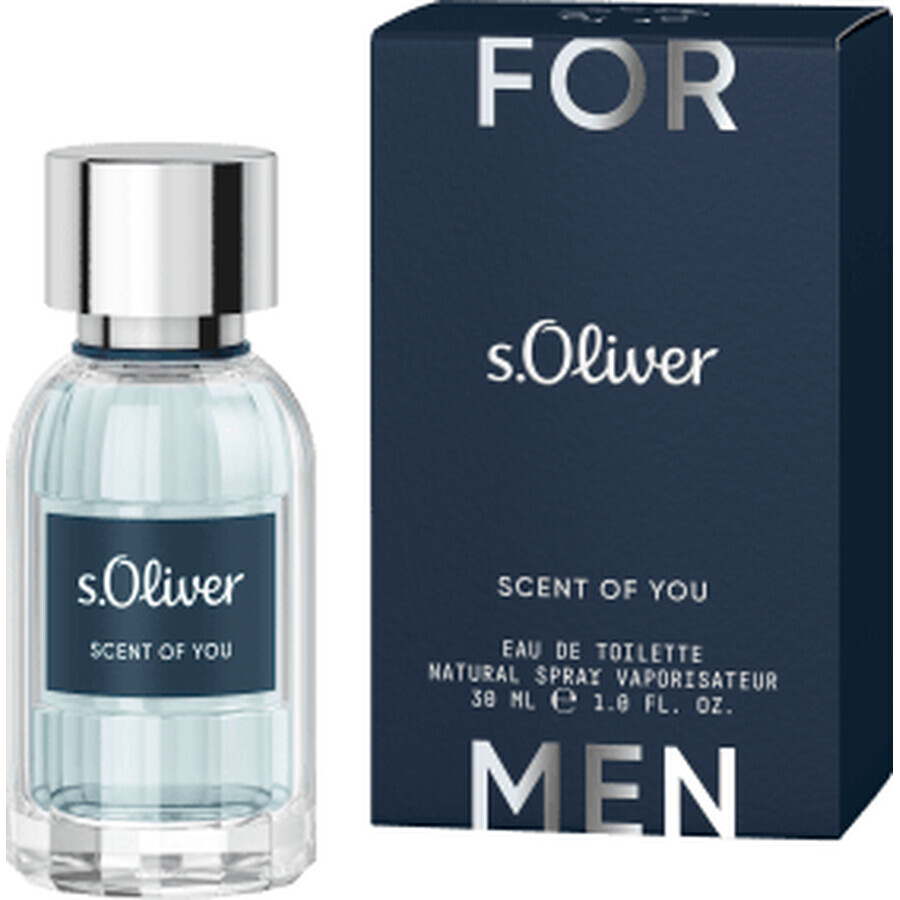 s.Oliver Toiletwater SCENT OF YOU mannen, 30 ml