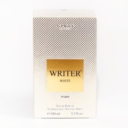 Writer Eau de Parfum, 100 ml, WHITE