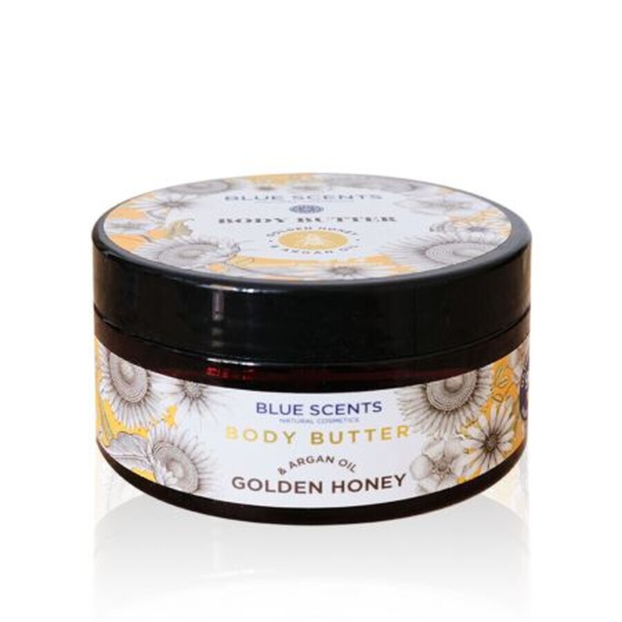 Golden Honey &amp; Argan Oil Body Butter, 200 ml, Blue Scents