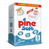 PINE Junior luiers maat 5, 11-18 kg x 56 stuks