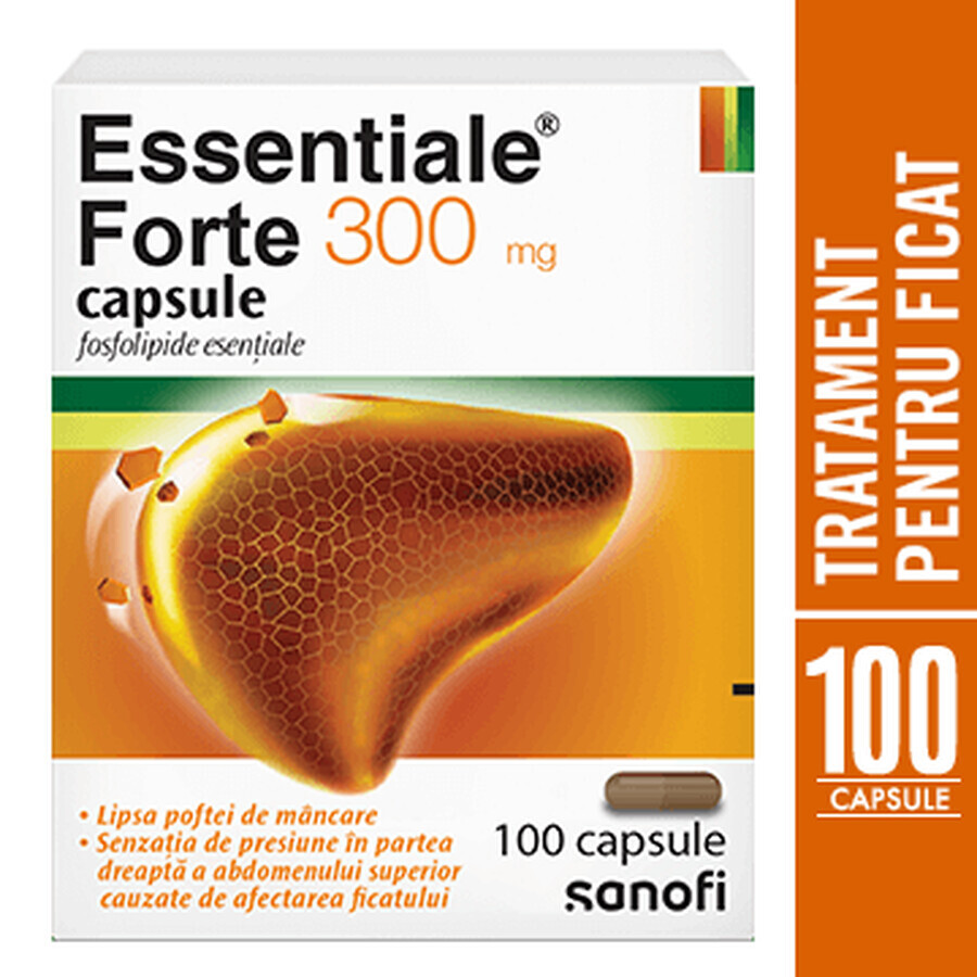 Essentiale Forte, 300 mg, 100 gélules, Sanofi